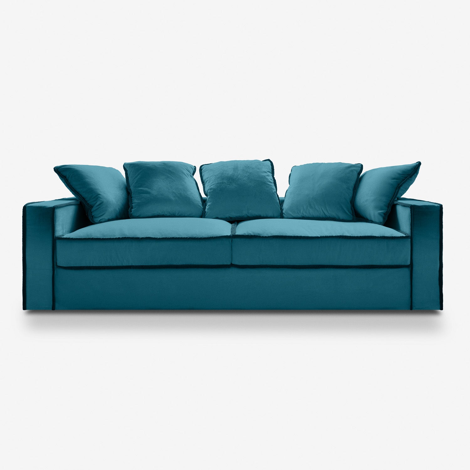 Rafaella 3-Sitzer-Sofa – Samt
