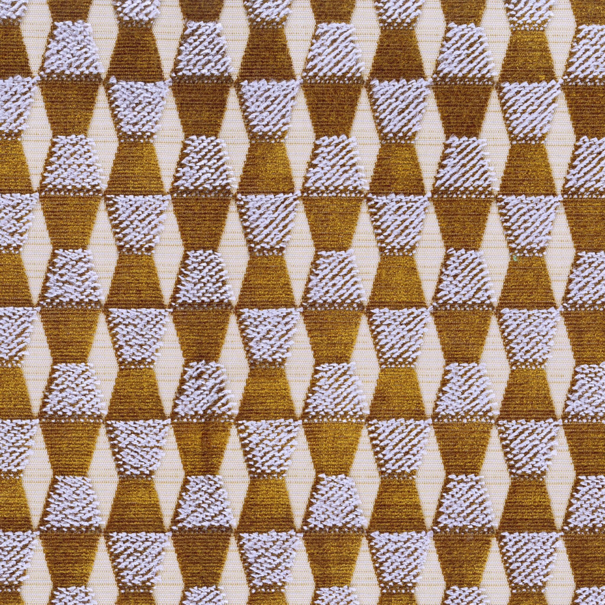 Jacquard Velvet 1 Ochre Silver
