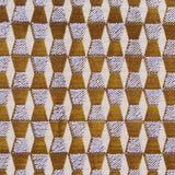 Jacquard Velvet 1 Ochre Silver