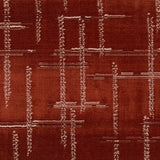 Jacquard Velvet 6 Rust