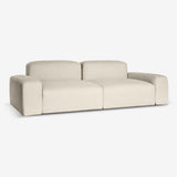 Libero white sustainable  Lounge on White Background