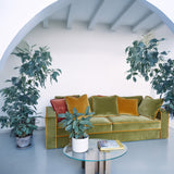 Rafaella 3-Sitzer-Sofa – Samt