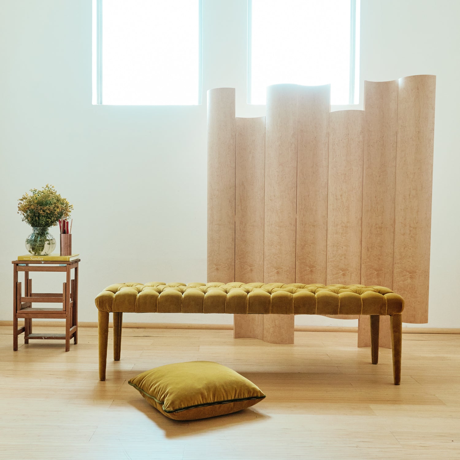 Farfalla Ottoman - Bedroom Elegance
