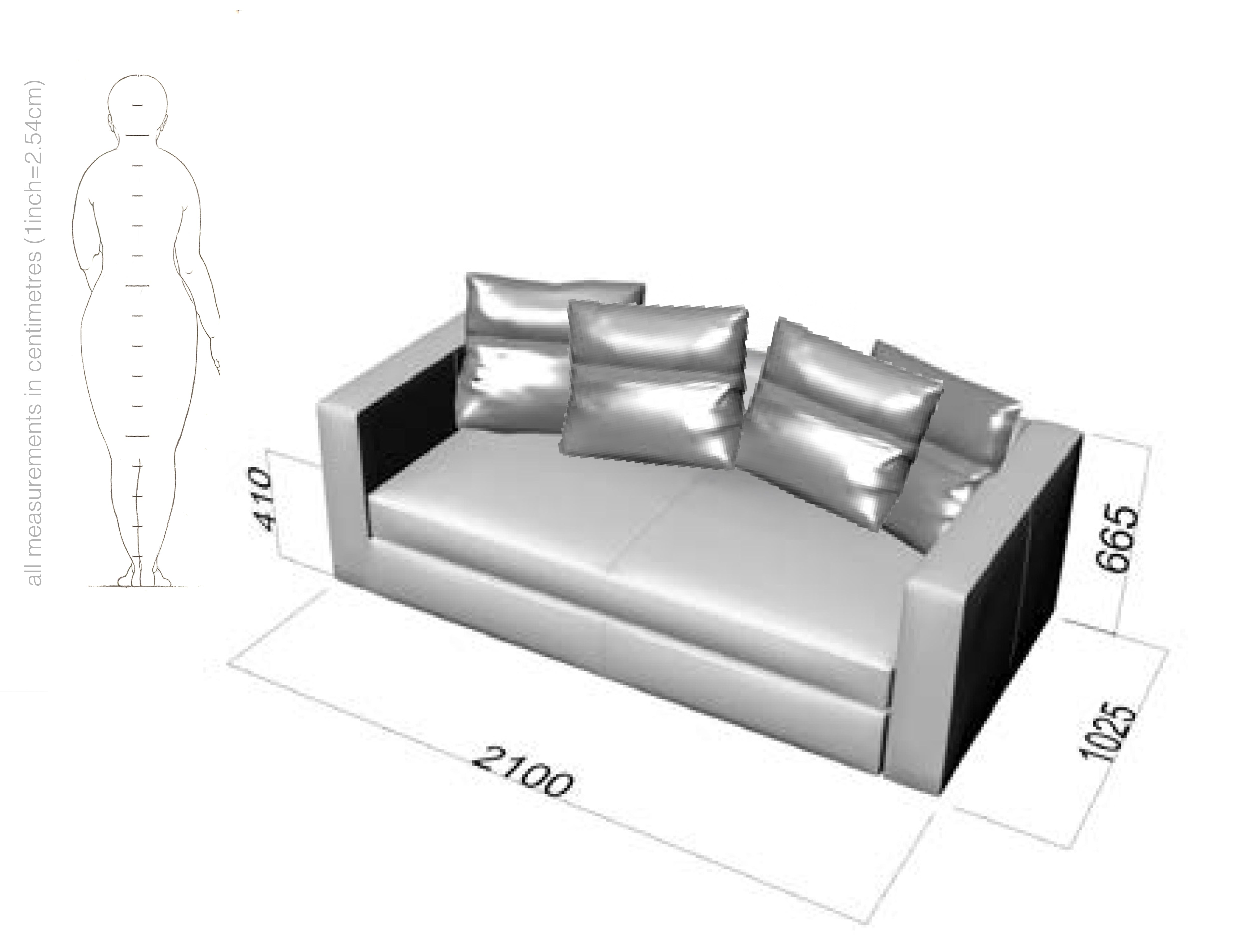 Rafaella 2 Seater Sofa