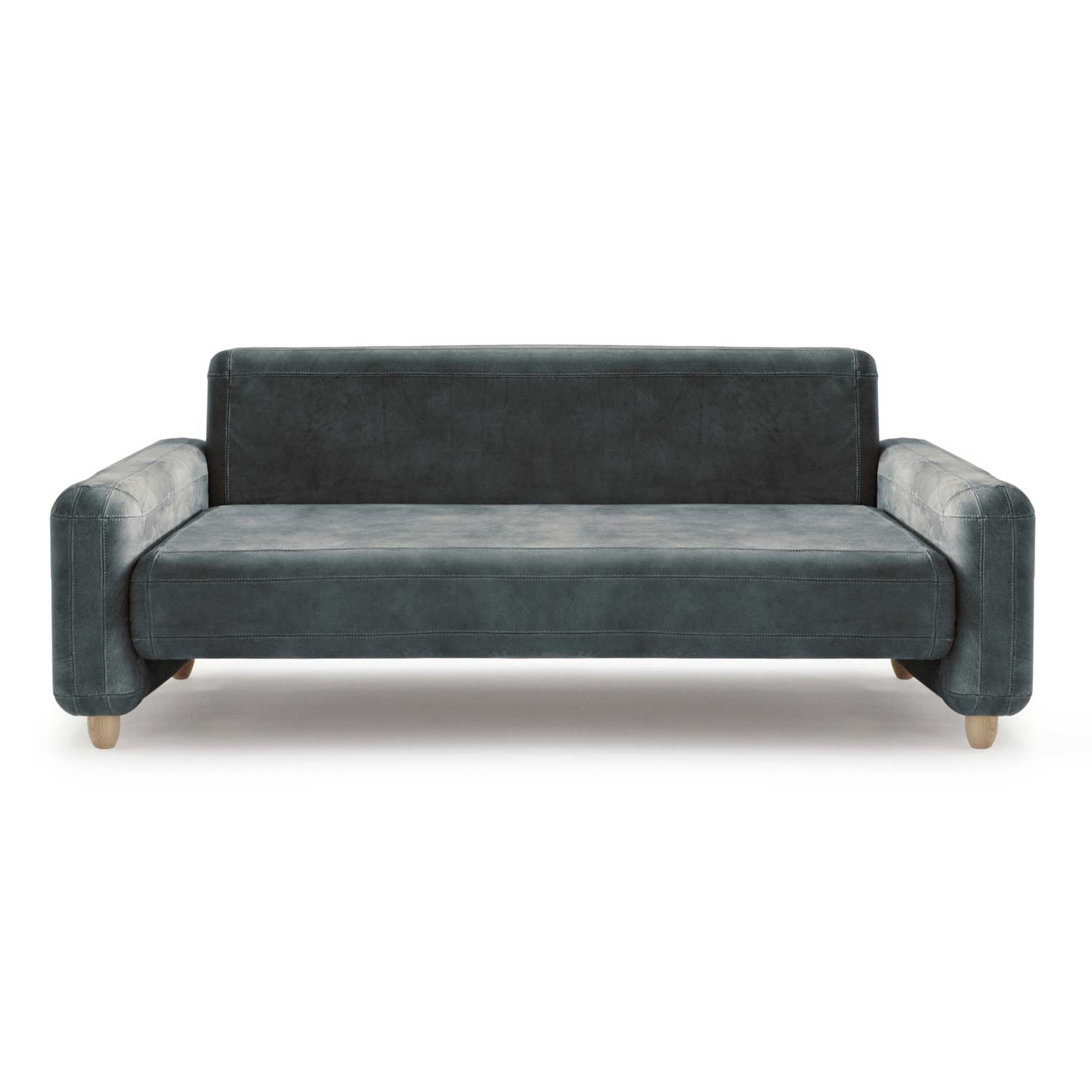Clean Aesthetic with Compact Elegance grey chrome free leather