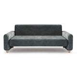 Clean Aesthetic with Compact Elegance grey chrome free leather