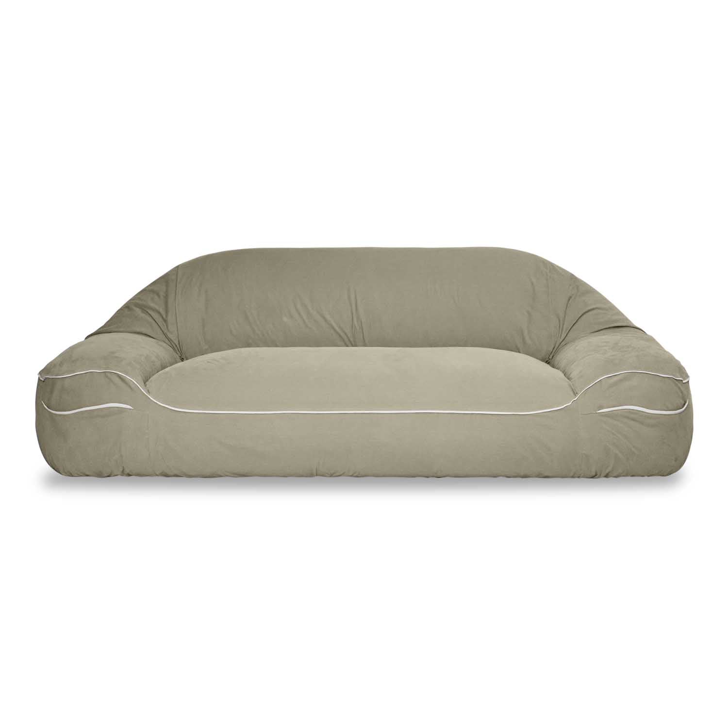eco-friendly beige linen sofa