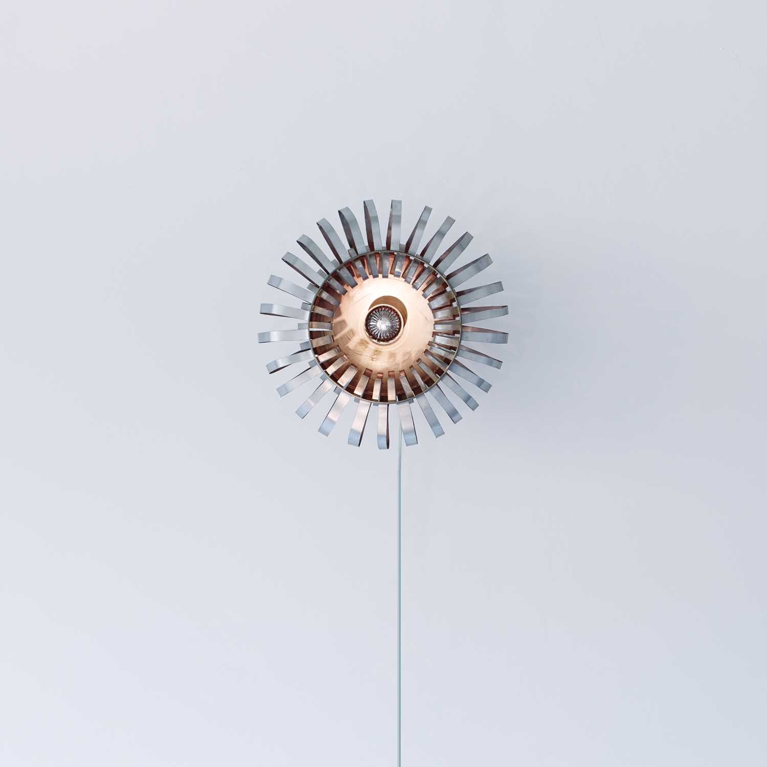 Annerose Eco-Friendly Wall Light in Silver and Copper
