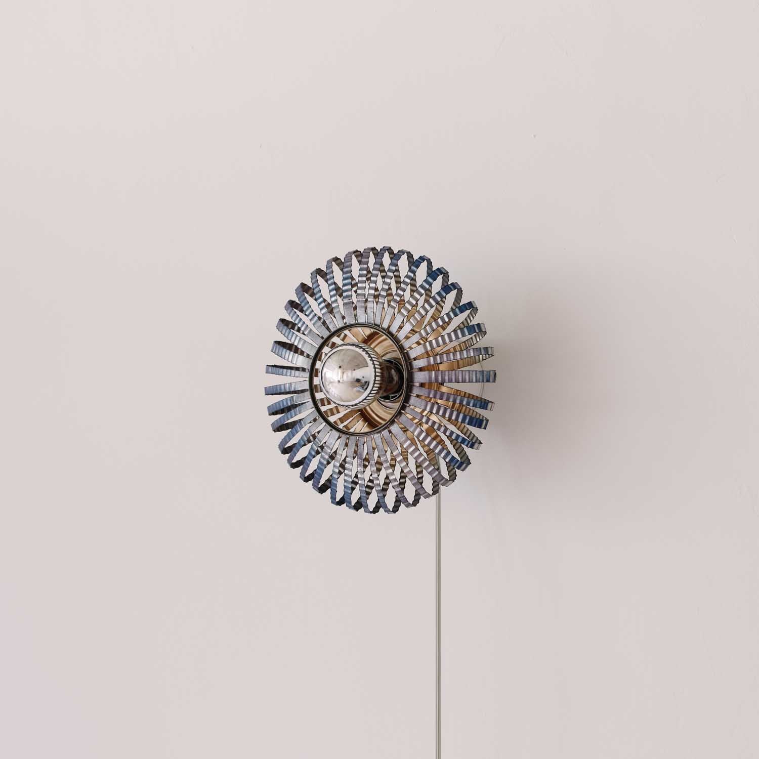 Celeste Sustainable Wall Light on White Background