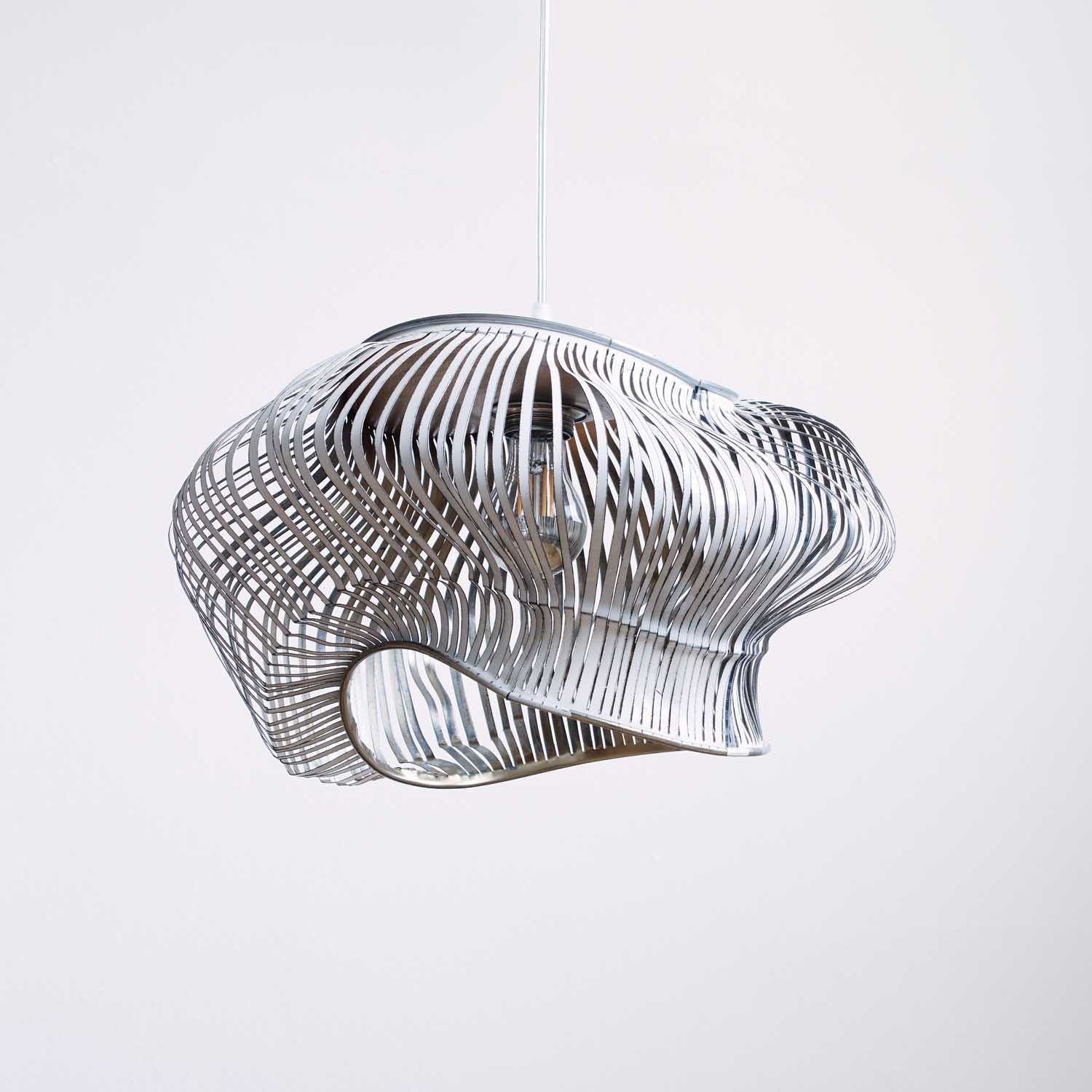 Fuga Sustainable Ceiling Light on White Background