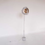 Sustainably Crafted: Fuga Floor Lamp in White and Gold