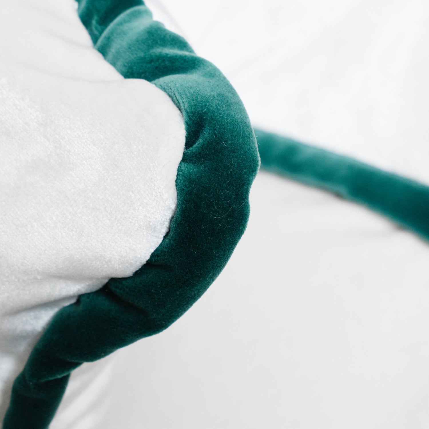 green velvet trim