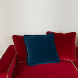 midnight blue velvet side