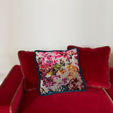 colourful flower jacquard side