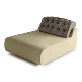 eco-friendly living room furniture in beige linen