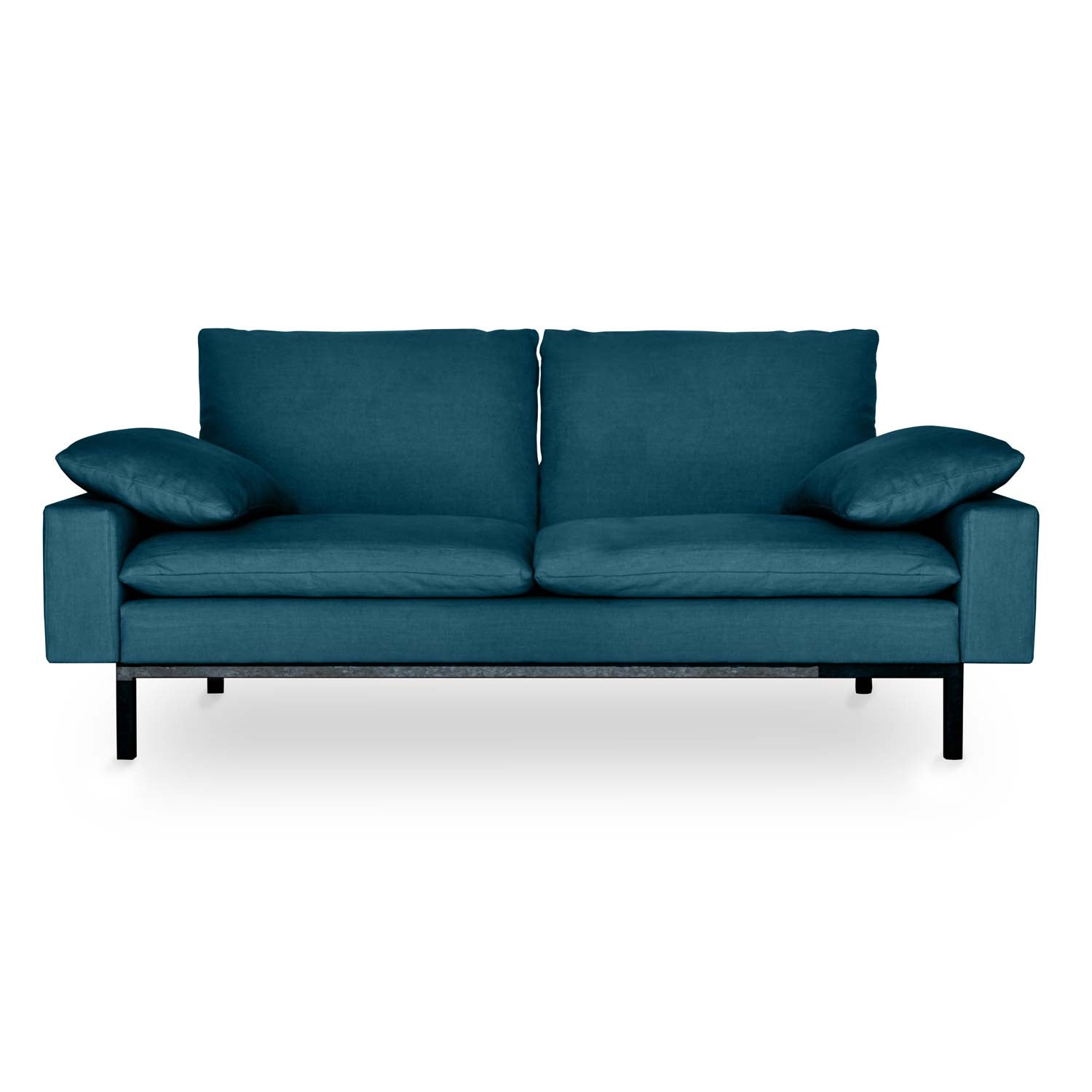 Minimalist Chic Sofa - Sustainable Comfort green cotton