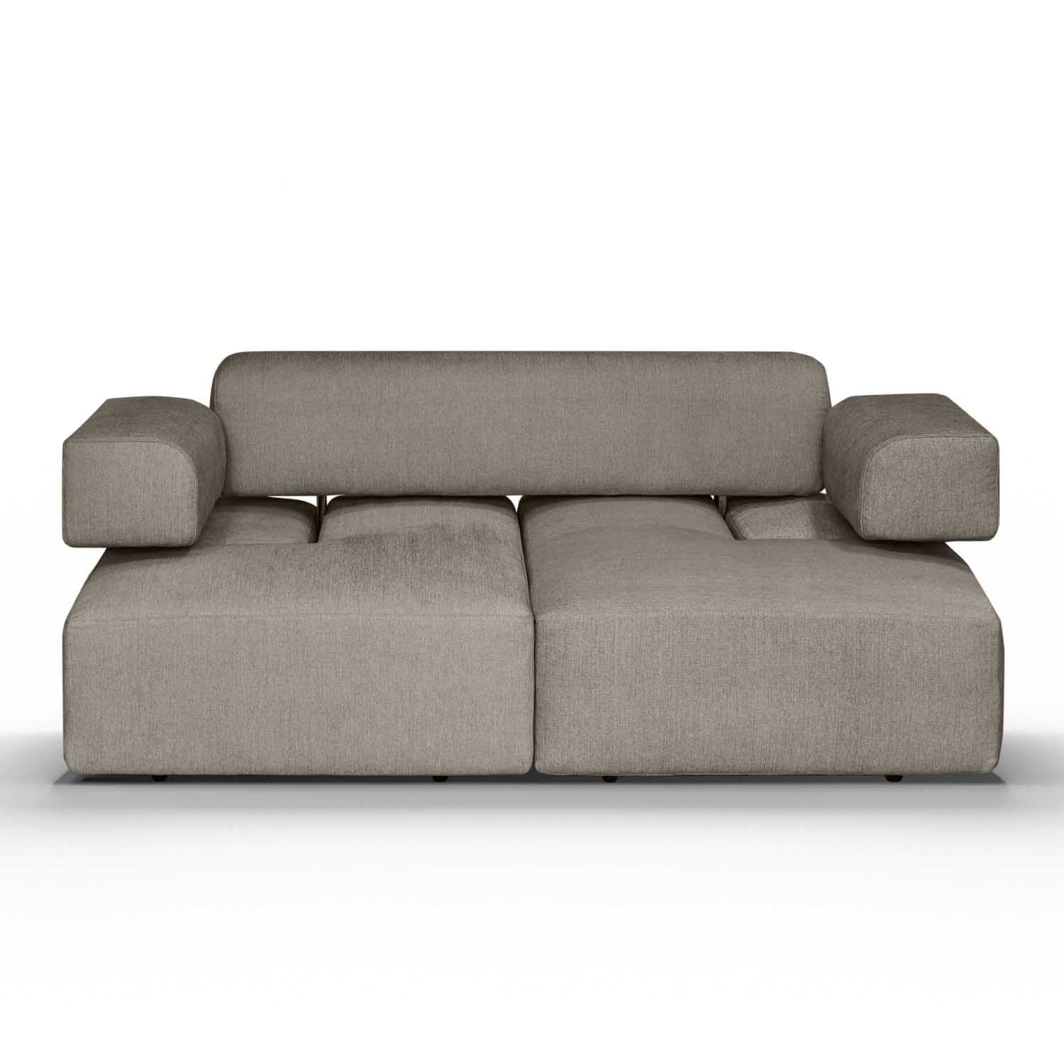 Exclusive and unique, the Domino sofa makes a statement.