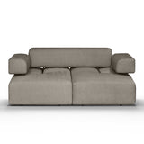 Exclusive and unique, the Domino sofa makes a statement.