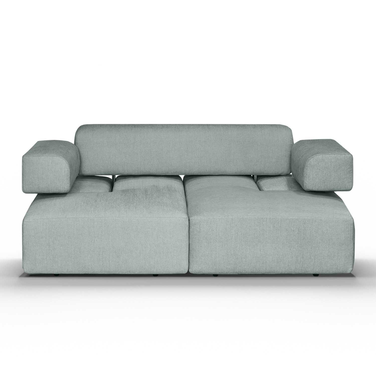 Create a game of contrasts with customizable upholstery.