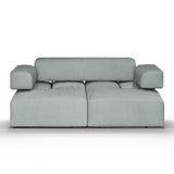 Create a game of contrasts with customizable upholstery.