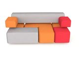 Versatile modular design for unique seating arrangements.