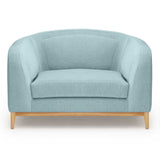 Eco-Friendly Living, mint green armchair