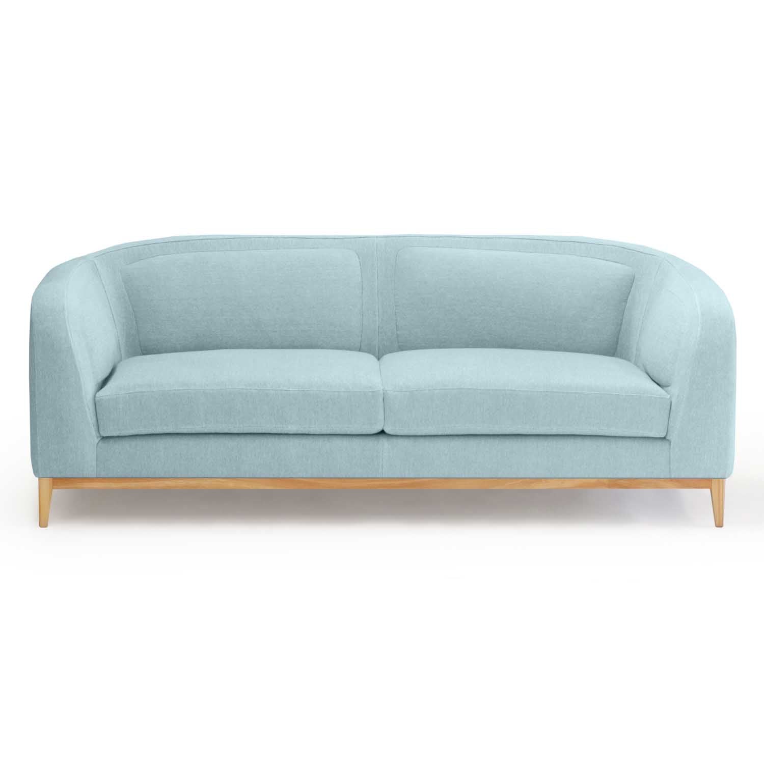 eco friendly green linen sofa