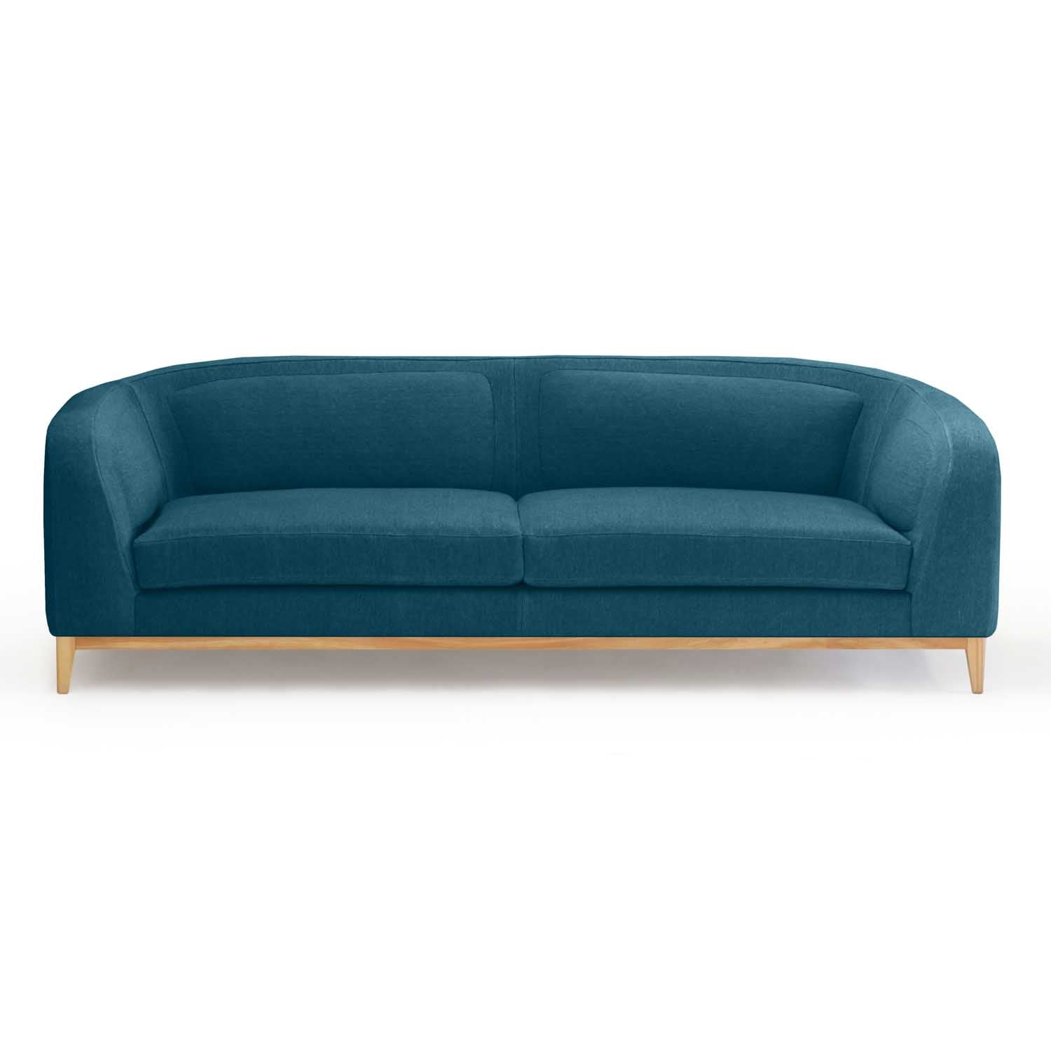 Curved Backrest for Comfort