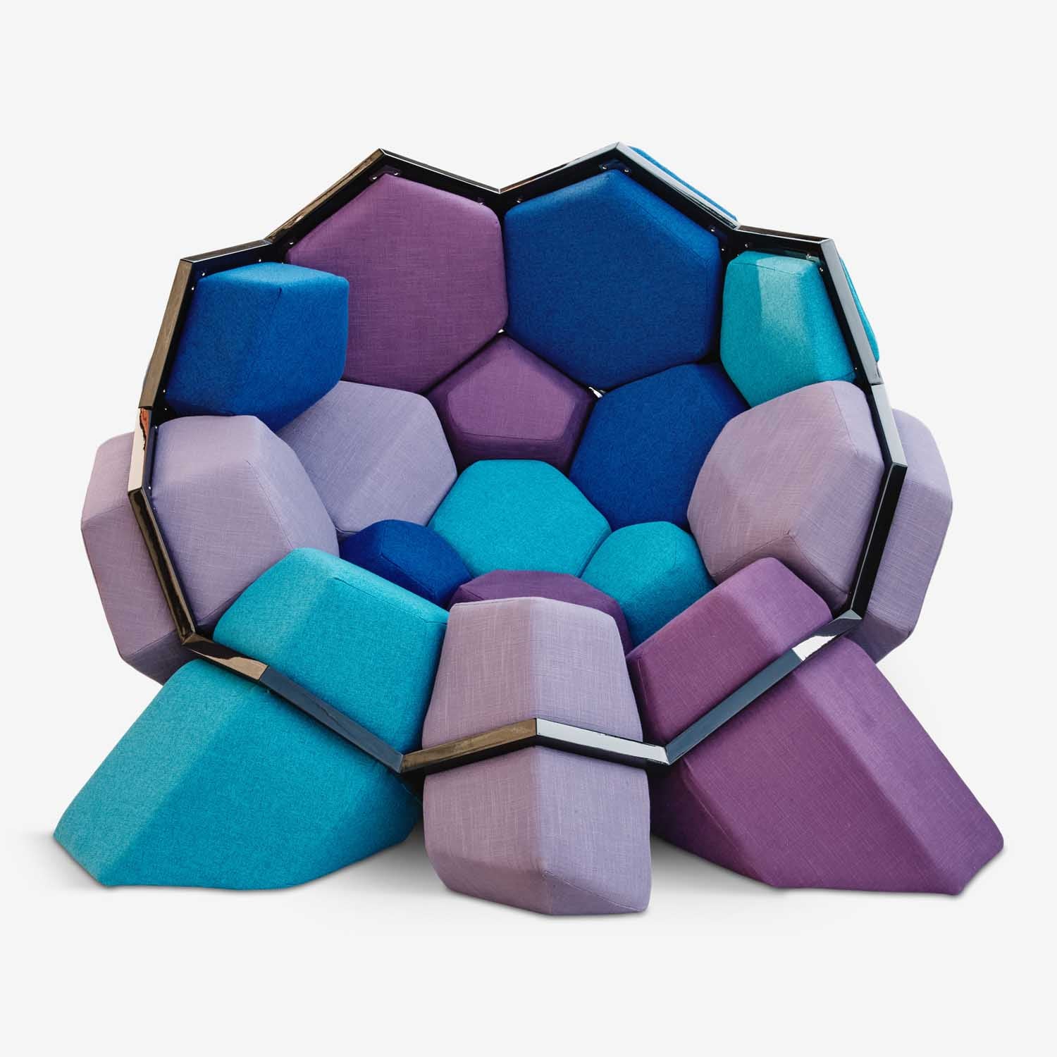 Contemporary Luxury Design, wraparound chair