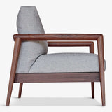 Handcrafted Walnut Wood Structure.
