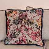 Floral Jacquard Elegance – Front View