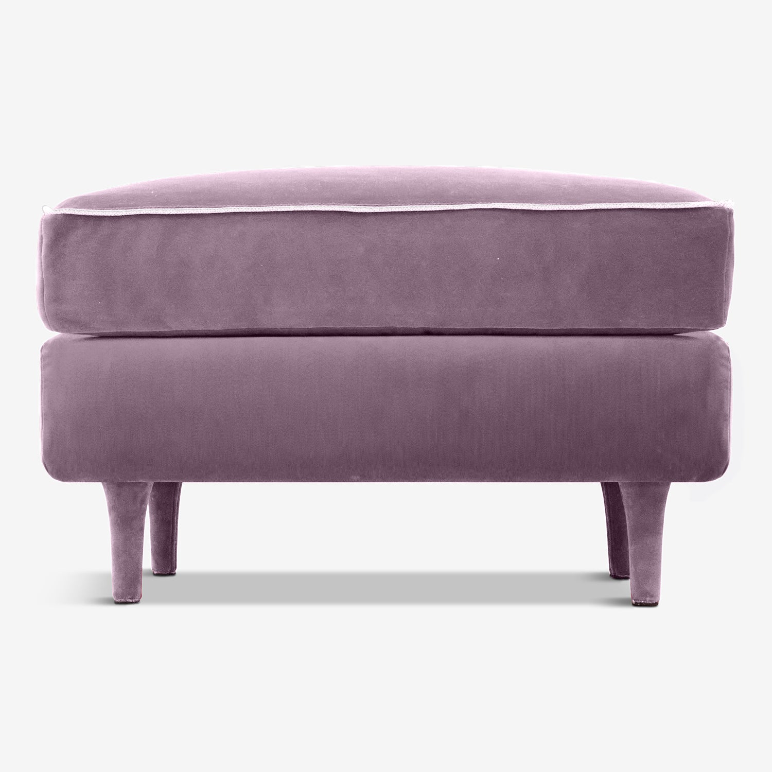 Stylish Pouf pink Velvet- Sustainable Living