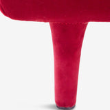 ddp Studio Pouf - Wooden Upholstered Feet