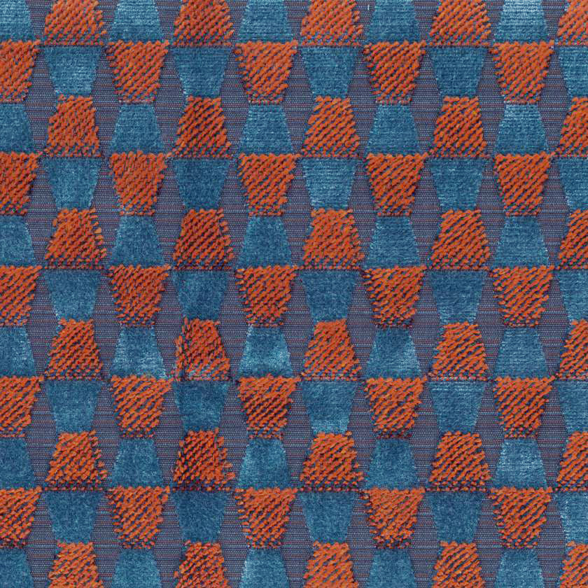 Jacquard Velvet 5 Acqua Rust