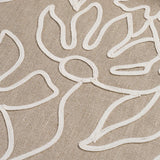 Linen Flower Embroidery