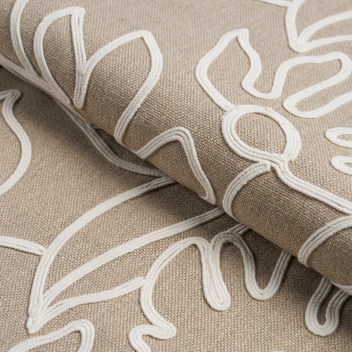 Linen Flower Embroidery