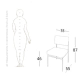 Eco-Friendly Seating: Aurea Chair - construction velvet