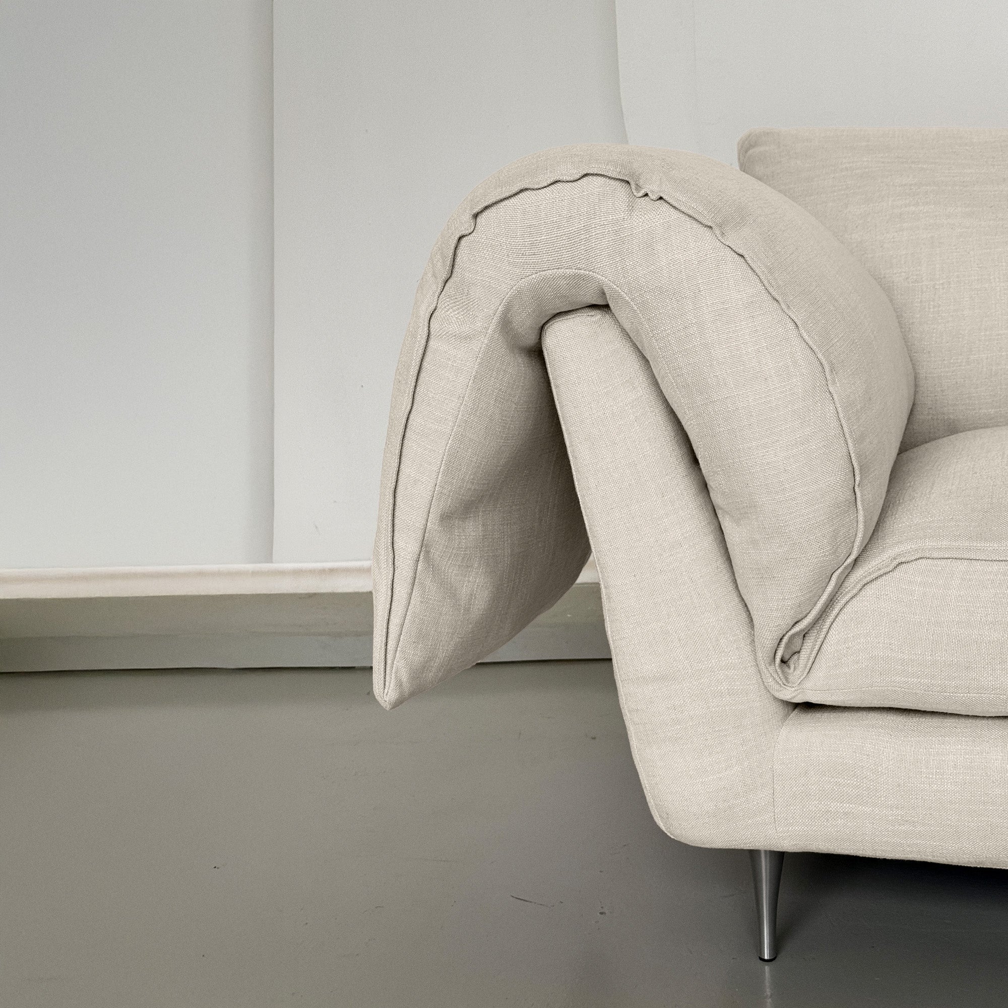 Casquet 2,5-Sitzer-Sofa mit Flügeln