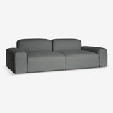 Libero Collection: Stylish Sustainability, grey twoseater sofa