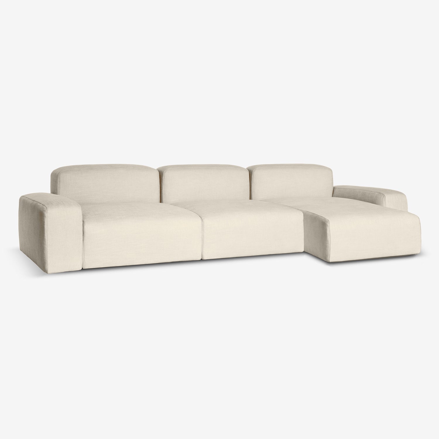 Stylish and eco-conscious chaise sofa - Libero