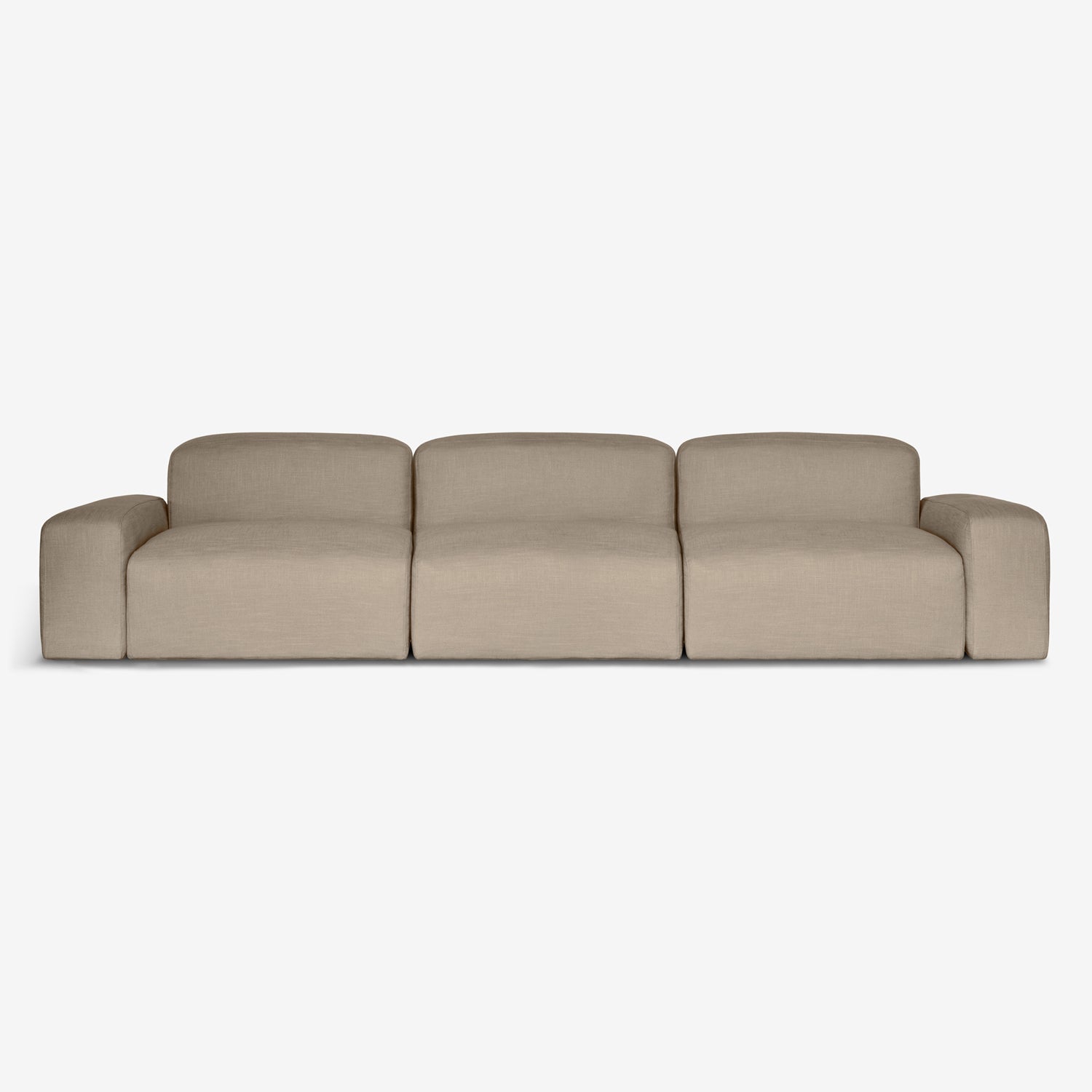 Nature-Inspired Sophistication: Libero 3 seater sofa in beige