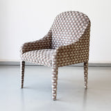 Jacquard Velvet 2 Ivory Stone