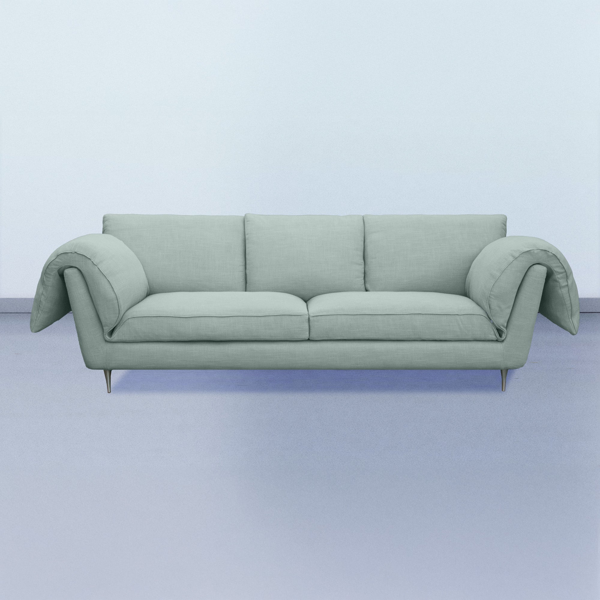 Casquet 3-Sitzer-Sofa mit Flügeln