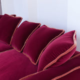 Rafaella 3-Sitzer-Sofa – Samt