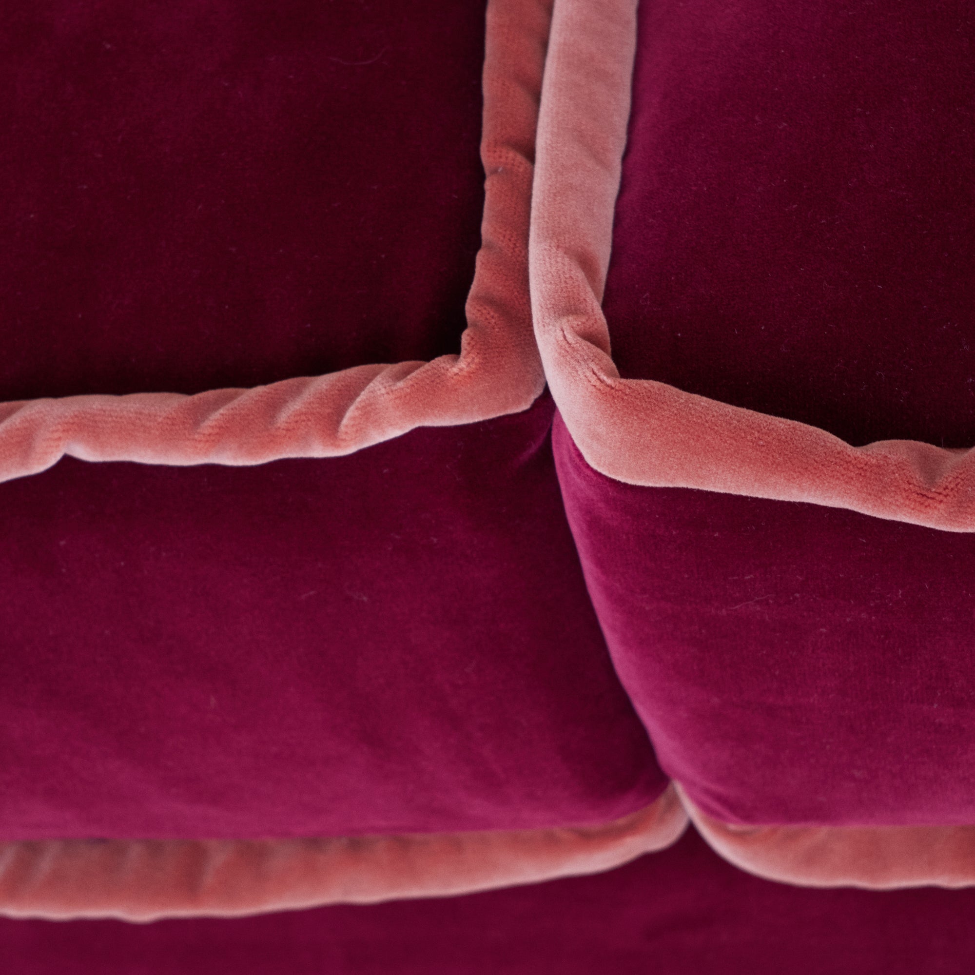 Rafaella 3-Sitzer-Sofa – Samt