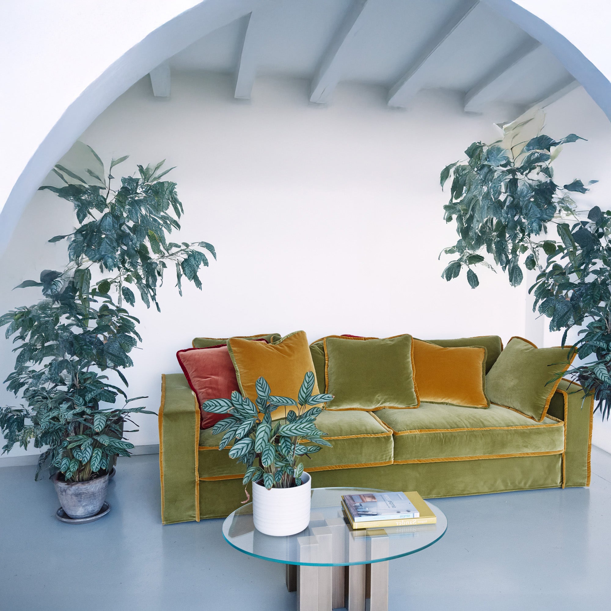 Rafaella 3 seater sofa - Velvet