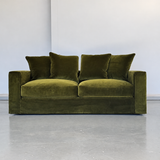Rafael 2 seater sofa in Velvet