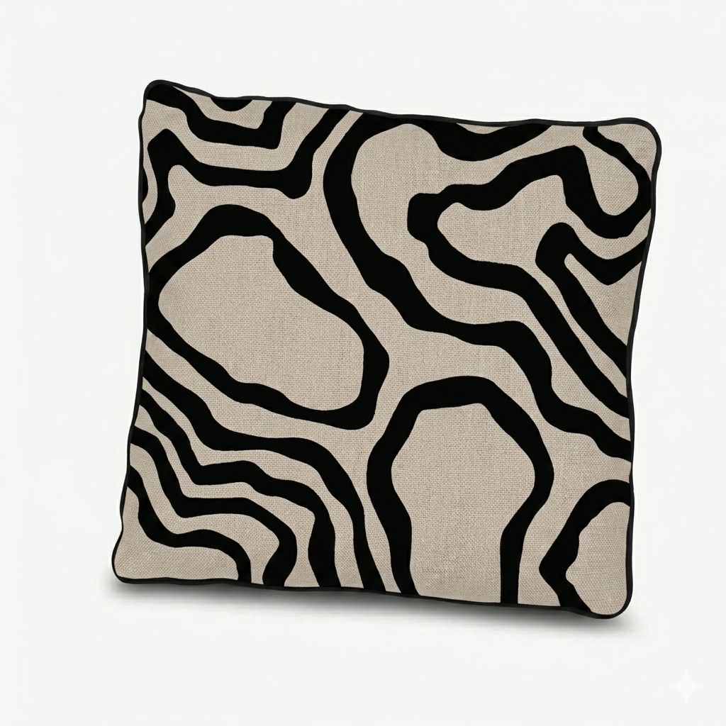 Graphic Noir Embroidery
