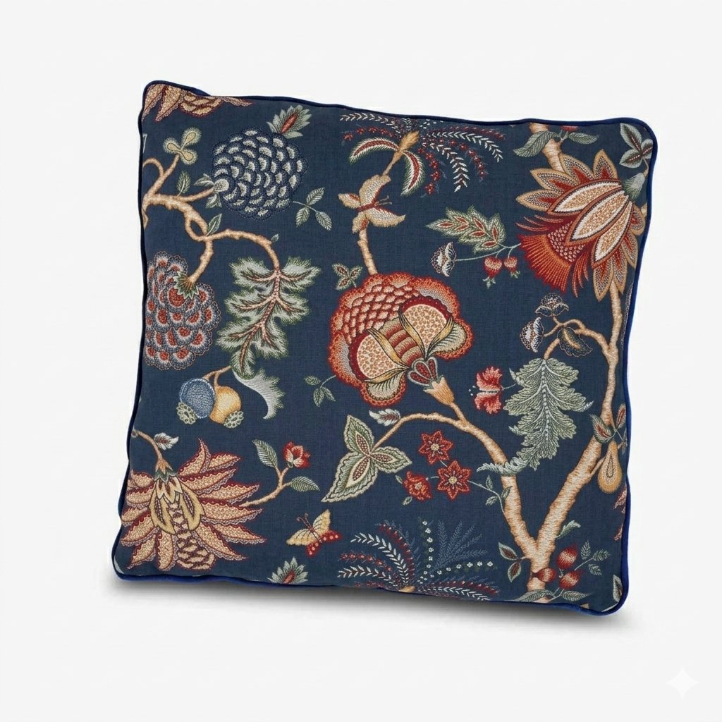 Pattern Wild Botanica in Navy Blue