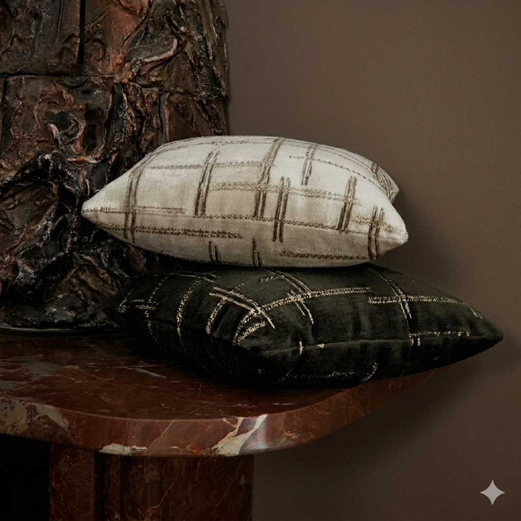 Jacquard Velvet 3 Moss